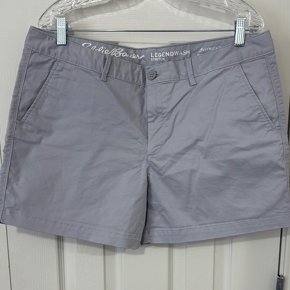 Eddie Bauer Lavender Midrise Shorts